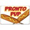 Signmission Pronto Pup Banner Concession Stand Food Truck Single Sided B-Pronto Pup19 - alternate 1